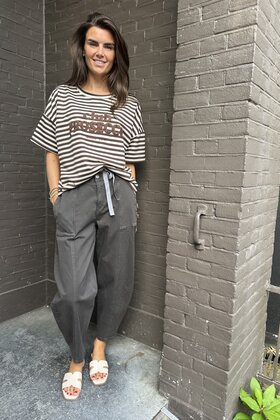 Broek Balloon Kim bruin