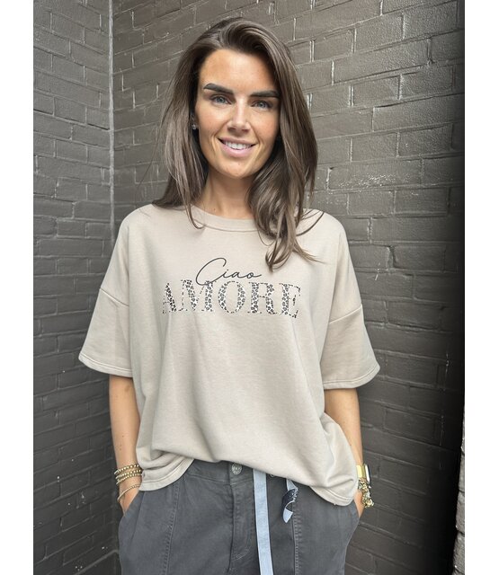 Top Ciao Amore beige