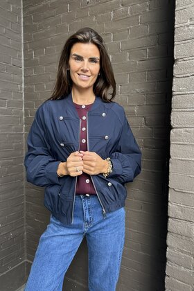 Jas Laura blauw
