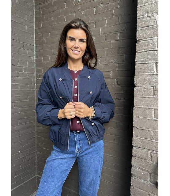 Jas Laura blauw