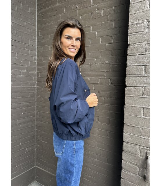 Jas Laura blauw