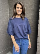 Trui Strik Blauw