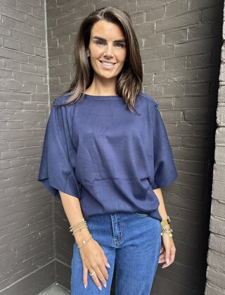 Trui Strik Blauw