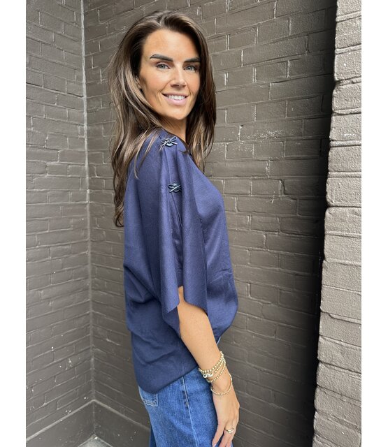 Trui Strik Blauw