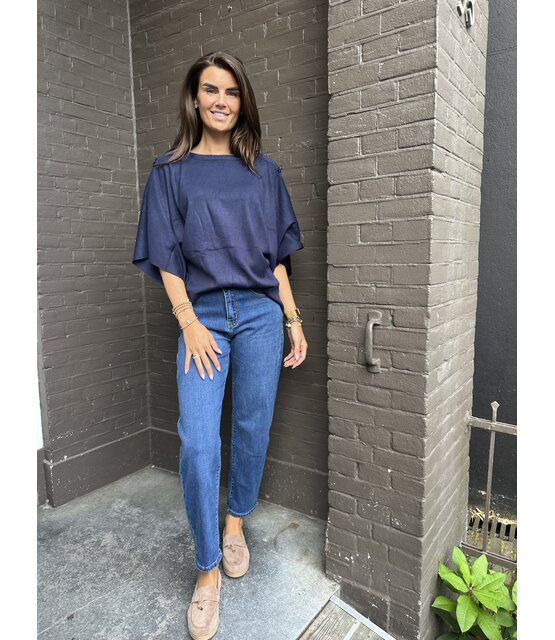 Trui Strik Blauw