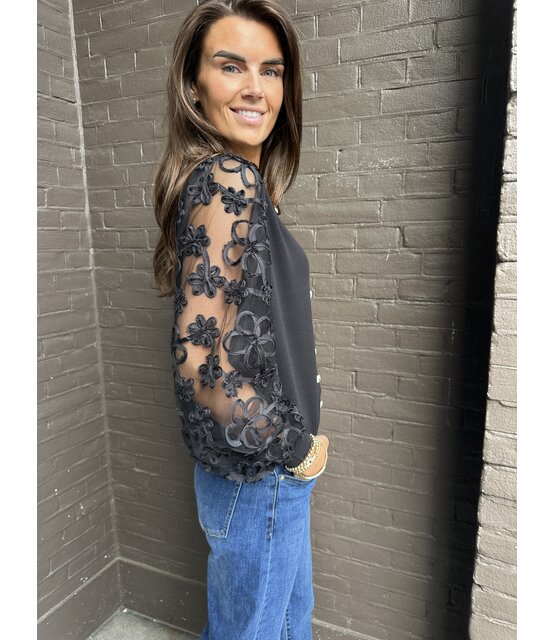 Vest Roos Zwart