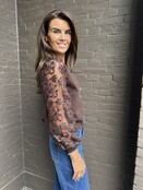 Vest Roos bruin