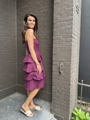 Jurk Marije Bordeaux