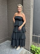 Jurk Chantal Zwart