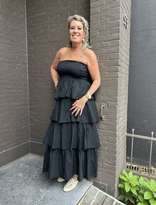Jurk Chantal Zwart