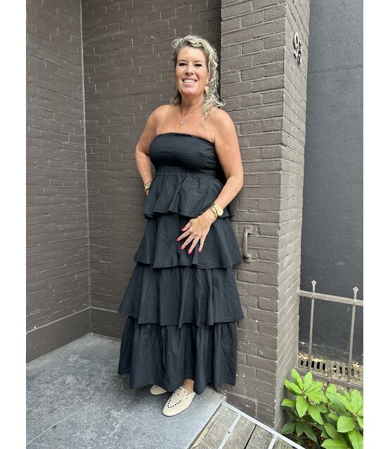 Jurk Chantal Zwart