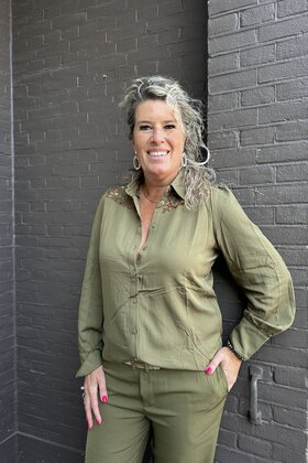 Blouse helga Groen