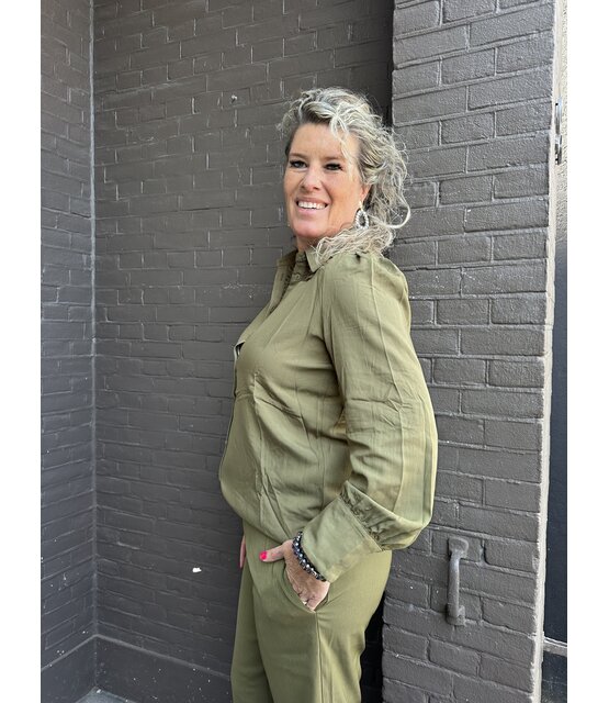 Blouse helga Groen