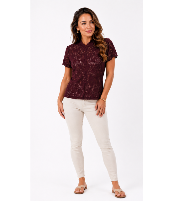 Top Lace Bordeaux