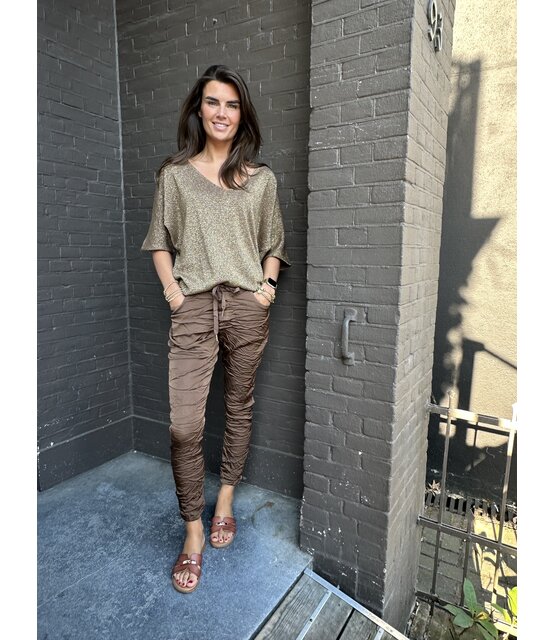 Broek sascha Bruin