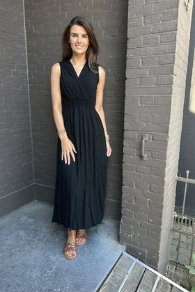 Jurk Samantha Zwart