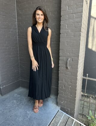 Jurk Samantha Zwart