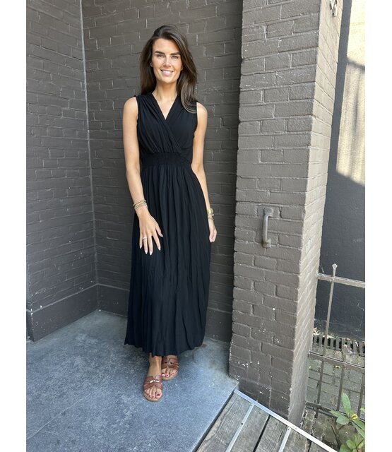 Jurk Samantha Zwart