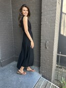Jurk Samantha Zwart