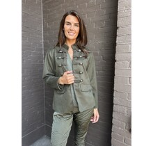 Jas babette groen