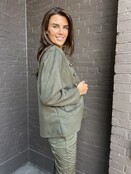 Jas babette groen