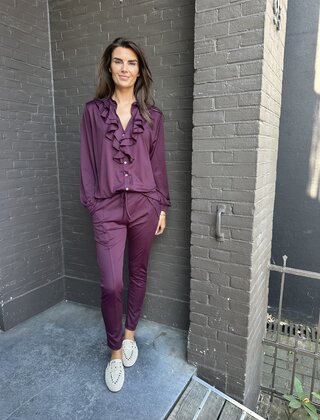 Blouse Travel Birgit Bordeaux
