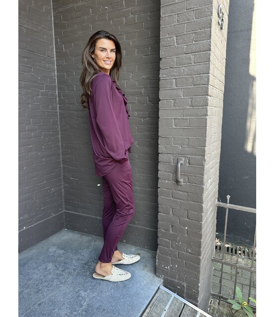 Blouse Travel Birgit Bordeaux