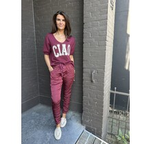 Broek Sascha Bordeaux
