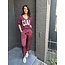 Broek Sascha Bordeaux