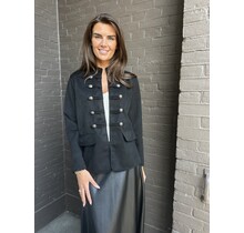 Jas babette Zwart