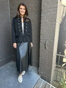 Jas babette Zwart