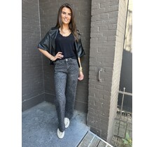 Jeans Panter Wide Leg Grijs