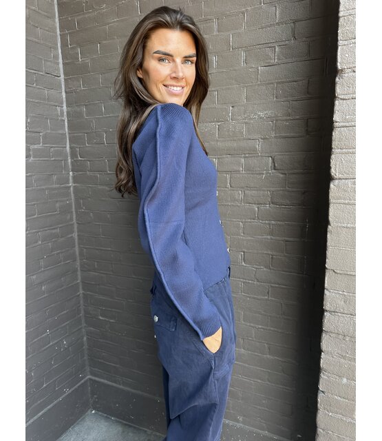 Vest Pien Donkerblauw