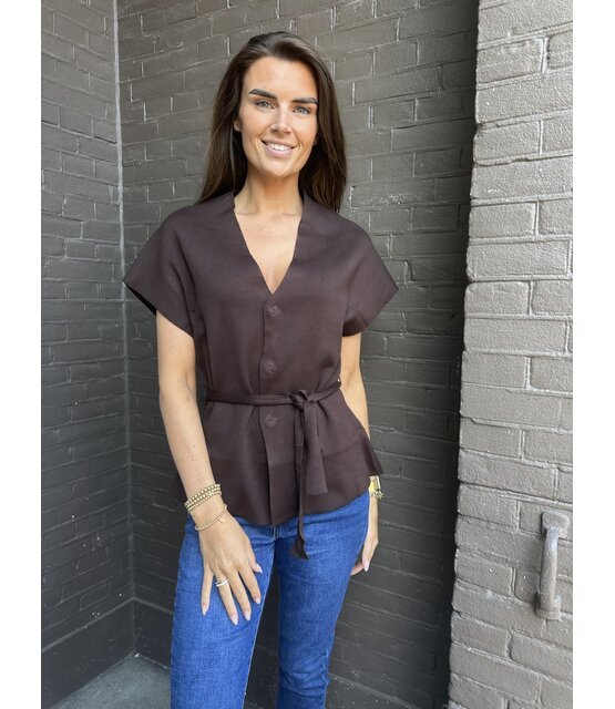 Vest Rachel Bruin