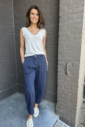 Broek Balloon Kim Blauw