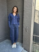 Broek Balloon Kim Blauw