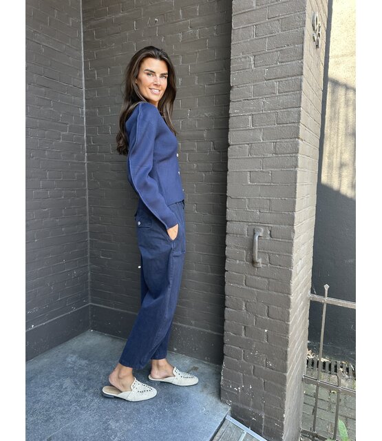 Broek Balloon Kim Blauw