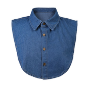Kraagje Denim Donkerblauw