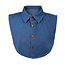 Kraagje Denim Donkerblauw