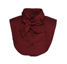 Kraagje Bordeaux Met Strik