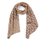 Sjaal Petra Panter Khaki