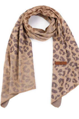 Sjaal Petra Panter Khaki