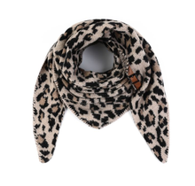 Sjaal Eva Panter Beige