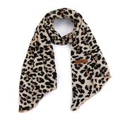 Sjaal petra Panter Camel