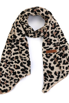 Sjaal petra Panter Camel