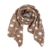 Sjaal Stip Beige