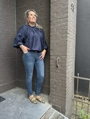 Jeans Amber Donkerblauw