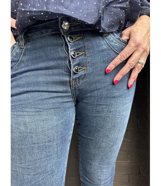 Jeans Amber Donkerblauw