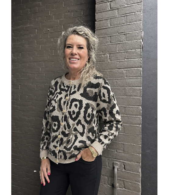 Vest Panter Beige