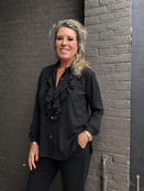 Blouse Travel Birgit zwart